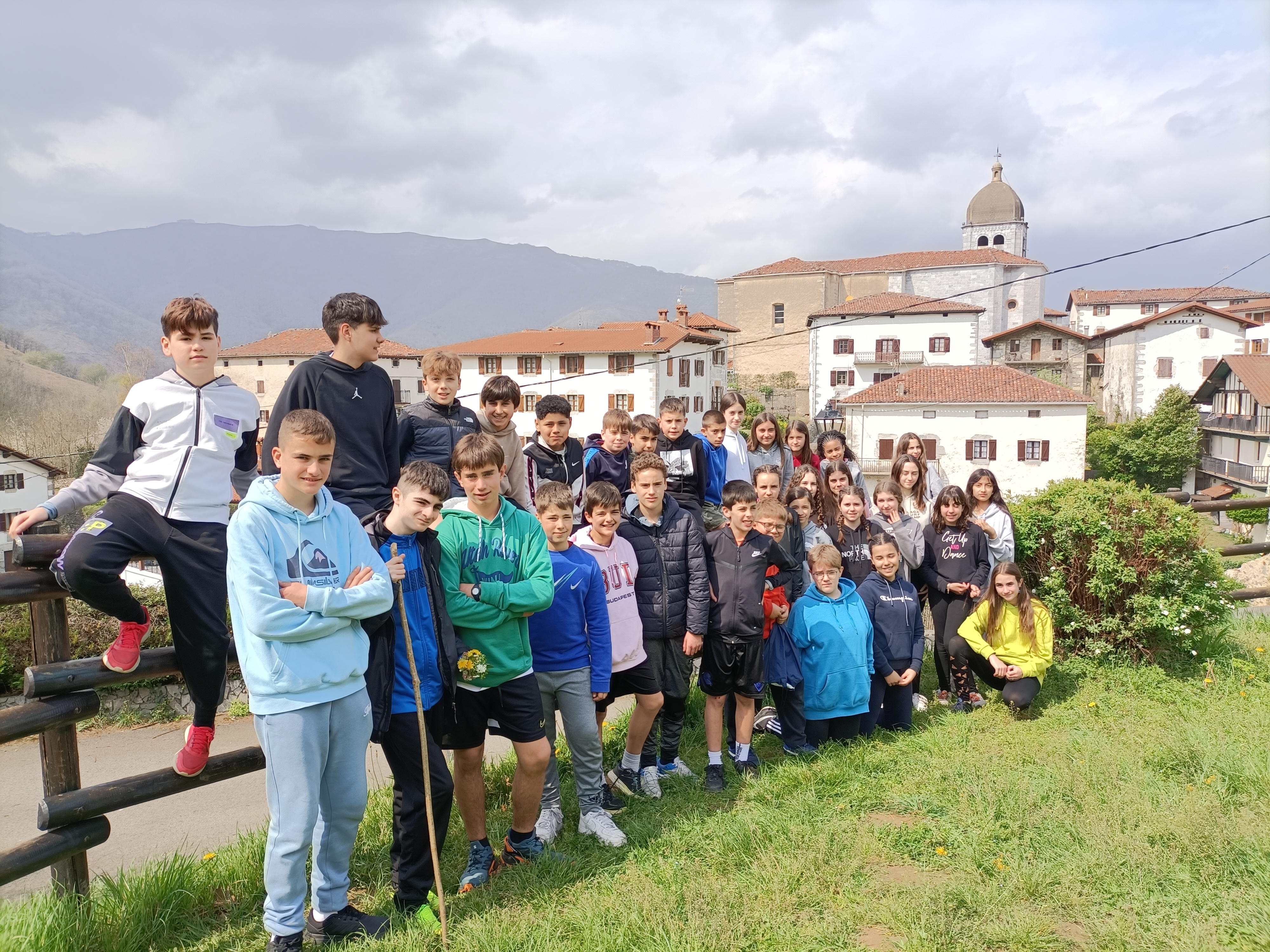 Viaje de inmersión lingüística en euskera del IES Valle del Ebro